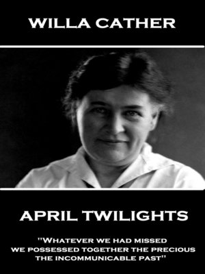 cover image of April Twilights